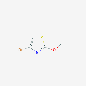 molecular formula C4H4BrNOS B1273696 4-溴-2-甲氧基噻唑 CAS No. 240816-35-7
