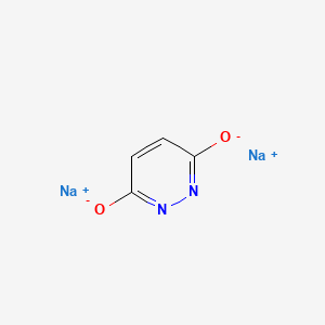molecular formula C4H2N2Na2O2 B12737103 Maleic hydrazide disodium salt CAS No. 6365-94-2