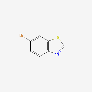 molecular formula C7H4BrNS B1273717 6-Bromobenzothiazole CAS No. 53218-26-1