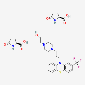 molecular formula C32H40F3N5O7S B12737197 Einecs 298-034-6 CAS No. 93777-06-1