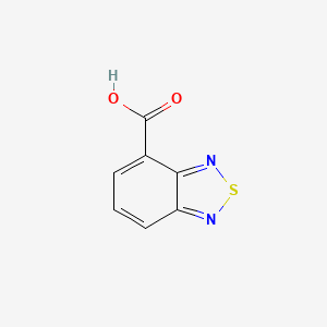 molecular formula C7H4N2O2S B1273723 2,1,3-苯并噻二唑-4-甲酸 CAS No. 3529-57-5
