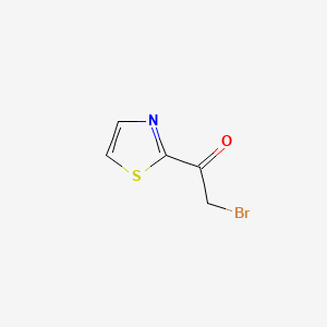 molecular formula C5H4BrNOS B1273724 2-Bromo-1-(thiazol-2-yl)ethanone CAS No. 3292-77-1