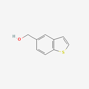 molecular formula C9H8OS B1273734 1-苯并噻吩-5-基甲醇 CAS No. 20532-34-7