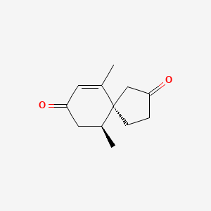 molecular formula C12H16O2 B12737476 Hzt6Z8atd2 CAS No. 84413-75-2