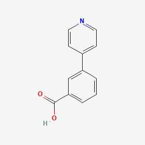 B1273752 3-(Pyridin-4-yl)benzoic acid CAS No. 4385-78-8