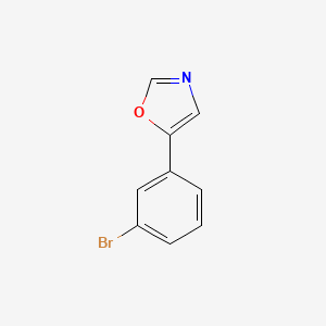 5-(3-Bromophenyl)-1,3-oxazole