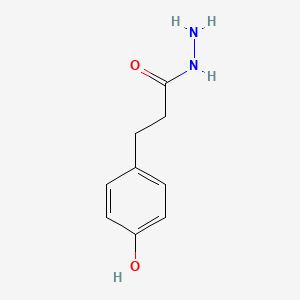 molecular formula C9H12N2O2 B1273757 3-(4-羟基苯基)丙酰肼 CAS No. 65330-63-4
