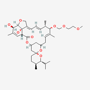 molecular formula C37H56O10 B12737580 Dimadectin (minor component) CAS No. 103968-20-3