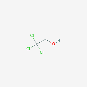 molecular formula C2H3Cl3O B127377 2,2,2-三氯乙醇 CAS No. 115-20-8