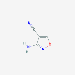 3-Aminoisoxazole-4-carbonitrile