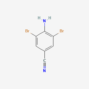 molecular formula C7H4Br2N2 B1273783 4-Amino-3,5-dibromobenzonitrile CAS No. 58633-04-8