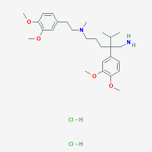 molecular formula C27H44Cl2N2O4 B12738159 D 528 dihydrochloride CAS No. 86656-07-7