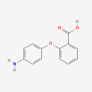 molecular formula C13H11NO3 B1273816 2-(4-aminophenoxy)benzoic Acid CAS No. 67724-03-2