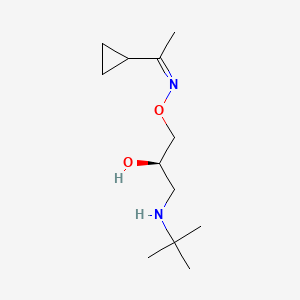 molecular formula C12H24N2O2 B12738194 Falintolol, (R,Z)- CAS No. 96479-89-9
