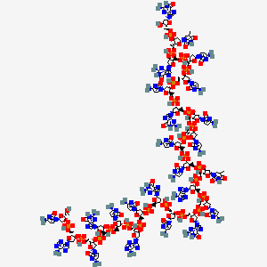 molecular formula C227H291N88O141P23 B12738195 Rosomidnar CAS No. 871597-03-4