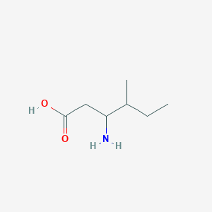 molecular formula C7H15NO2 B1273826 3-Amino-4-methylhexanoic acid CAS No. 40469-87-2
