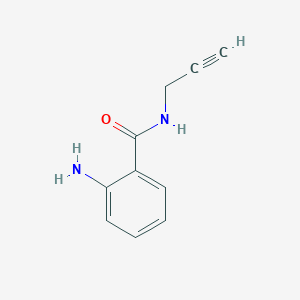 molecular formula C10H10N2O B1273827 2-amino-N-(prop-2-yn-1-yl)benzamide CAS No. 4943-83-3
