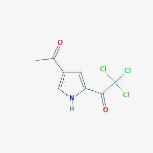 1-(4-acetyl-1H-pyrrol-2-yl)-2,2,2-trichloroethanone