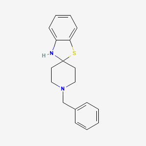 1'-benzyl-3H-spiro[1,3-benzothiazole-2,4'-piperidine]