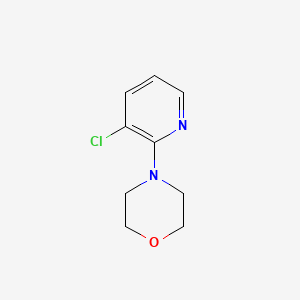 molecular formula C9H11ClN2O B1273859 4-(3-Chloropyridin-2-yl)morpholine CAS No. 54231-36-6
