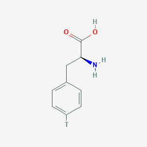 molecular formula C9H11NO2 B12738607 L-[4-3H]Phenylalanine CAS No. 7279-74-5