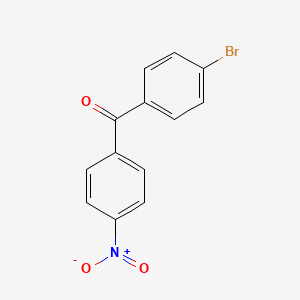 molecular formula C13H8BrNO3 B1273886 4-Bromo-4'-nitrobenzophenone CAS No. 40292-15-7
