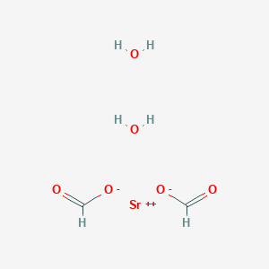 molecular formula C2H6O6Sr B12738908 Strontium formate dihydrate CAS No. 6160-34-5