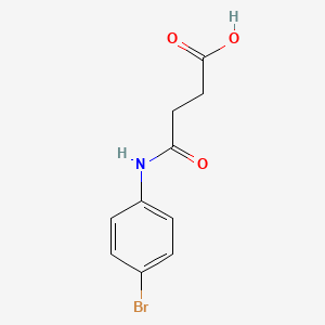 molecular formula C10H10BrNO3 B1273893 4-[(4-Bromophenyl)amino]-4-oxobutanoic acid CAS No. 25589-41-7