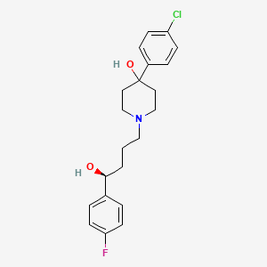 molecular formula C21H25ClFNO2 B12739137 Dihydrohaloperidol, (S)- CAS No. 136271-61-9