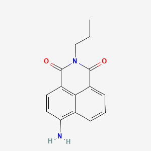 molecular formula C15H14N2O2 B12739143 N75Pjy2kmd CAS No. 94860-68-1