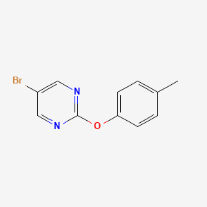 molecular formula C11H9BrN2O B1273927 5-Bromo-2-(p-tolyloxy)pyrimidine CAS No. 887430-90-2