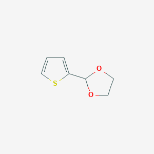 molecular formula C7H8O2S B1273942 2-(2-Thienyl)-1,3-dioxolane CAS No. 58268-08-9