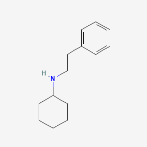 molecular formula C14H21N B1273962 N-(2-phenylethyl)cyclohexanamine CAS No. 51827-40-8