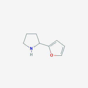 molecular formula C8H11NO B1273965 2-(Furan-2-yl)pyrrolidine CAS No. 90086-89-8