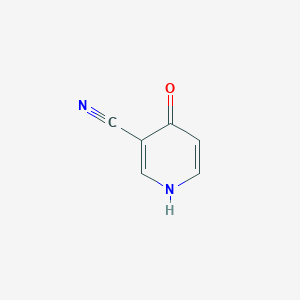 molecular formula C6H4N2O B1273966 4-Hydroxynicotinonitrile CAS No. 89324-16-3