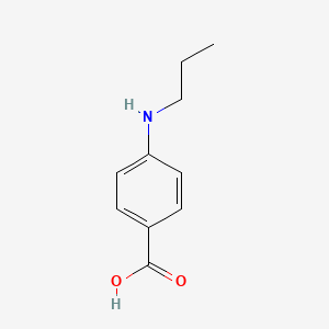 molecular formula C10H13NO2 B1273973 4-(Propylamino)benzoic acid CAS No. 73686-77-8
