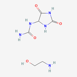 molecular formula C6H13N5O4 B12739876 Einecs 243-684-8 CAS No. 20285-07-8