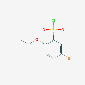 molecular formula C8H8BrClO3S B1273997 5-bromo-2-ethoxy-benzenesulfonyl Chloride CAS No. 379255-01-3