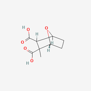 molecular formula C9H12O5 B12740051 2-Methylendothall CAS No. 127380-61-4