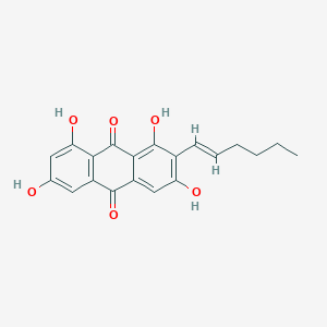 molecular formula C20H18O6 B12740083 Averythrin CAS No. 25340-85-6