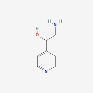 B1274040 2-Hydroxy-4-pyridylethylamine CAS No. 92521-18-1