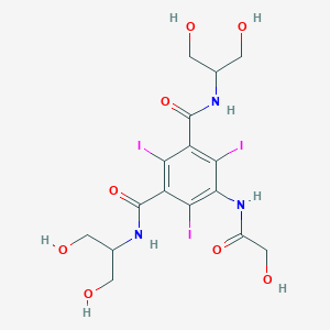 molecular formula C16H20I3N3O8 B127405 去甲碘帕醇 CAS No. 77868-41-8