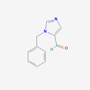 molecular formula C11H10N2O B127406 1-Benzyl-1H-imidazole-5-carboxaldehyde CAS No. 85102-99-4