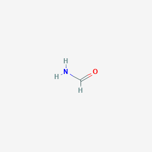 molecular formula CH3NO<br>HCONH2<br>HCONH2<br>CH3NO B127407 Formamide CAS No. 75-12-7