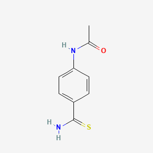 molecular formula C9H10N2OS B1274095 N-(4-carbamothioylphenyl)acetamide CAS No. 4714-68-5