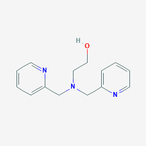 molecular formula C14H17N3O B127410 2-[双(吡啶-2-基甲基)氨基]乙醇 CAS No. 149860-22-0