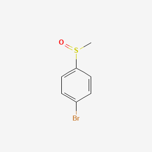 molecular formula C7H7BrOS B1274105 1-溴-4-(甲磺基)苯 CAS No. 934-71-4