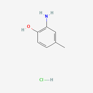 molecular formula C7H10ClNO B1274106 2-Aminop-cresol hydrochloride CAS No. 2977-71-1