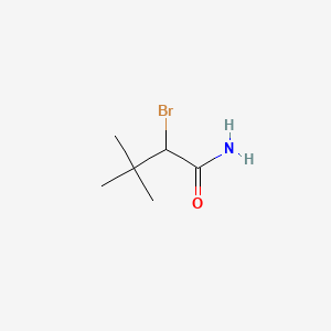 molecular formula C6H12BrNO B1274114 2-溴-3,3-二甲基丁酰胺 CAS No. 25117-56-0