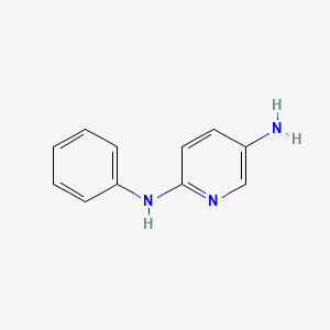 molecular formula C11H11N3 B1274116 N2-Phenylpyridine-2,5-diamine CAS No. 4928-44-3